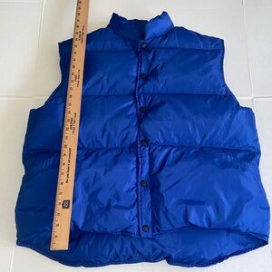 Lands' End Royal Blue Down Vest